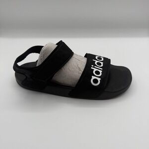 Adidas Adilette Aqua Slide Sandals Black White Men's Size 6